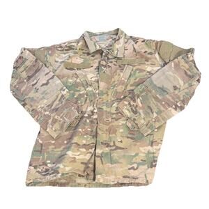 Used ARMY OCP ACU COAT Flame Resistant Combat Uniform Shirt M Regular